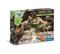 Clementoni - Science & Jeu - Archéo Ludic - Jeu de paléontologie - Dinosaures légendaires