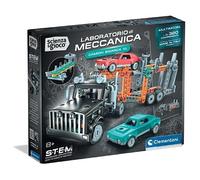 Clementoni Science & Jeu Build - Camion Bisarca, Laboratoire de Mécanique Enfants 8+ Ans, Ensemble de Constructions avec Plus de 120 Composants, Ingénierie et Manualité, Fabriqué en Italie, Langue