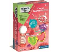Clementoni - Science & Jeu - Coffret scientifique création de baumes a levres - Dés 8 ans