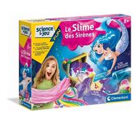 Clementoni - Science & Jeu - Kit scientifique pour fabriquer du slime sirène - A partir de 8 ans