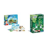 Clementoni- Science & Jeu-La Biosphère, 52343, Multicolore & Science & Jeu-Botanique et Hydroponie, 52347, Multicolore