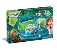 Clementoni | Science & Jeu - La Cité des Fourmis pour Enfants 7 Ans+ | Fourmilière à Construire avec Modules Transparents, Gel, Serre Botanique, Graines et Outils | Jeu Éducatif Nature et Insectes