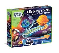 Clementoni Science & Jeu Lab - Le système Solaire, Orbite de Terre et Lune, Jeu Scientifique Enfants 6+ Ans pour Découvrir Le Cosmos, avec Puzzle 150 Pièces, Made in Italy, Langue Italienne, 19402