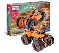 Jeu de construction Clementoni Buggy et Quad à friction