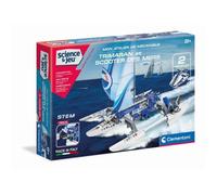 Clementoni - Mon Atelier de Mécanique - Trimaran et Scooter des Mers - Jeu de Construction et Création pour Enfants - Dès 8 Ans et Plus - 2 Modèles Réalisables