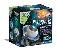 Clementoni - Science Lab-Projecteur des étoiles, Super-Jeu Scientifique Enfants 8 Ans, Planétarium Lumineux Astronomique Constellations, Planètes Système Solaire, Galaxies, Couleur Italienne, 19338