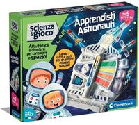 Clementoni- Science Lab-Apprentis astronautes Scientifique 5 Ans, Jeu sur l'espace, Laboratoire pour Enfants-Fabriqué en Italie, 19325, Italien, Medium