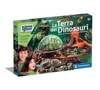 Clementoni - Science Lab-La Terre Kit Paléontologie, Botanique et Géologie, Laboratoire Scientifique Enfants 8 Ans, Jeu Dinosaures, Volcans, Terrarium, Fabriqué en Italie, Couleur Italienne, 19340