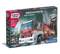 Clementoni- Science & Play Build-Fire Truck, 8-12 Ans, 78810, Large
