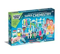 Clementoni - Science & Play : Laboratoire de Chimie supplémentaire pour Enfants, kit d'expériences éducatives STEM pour Apprendre la Chimie et Les principes scientifiques, expériences Pratiques