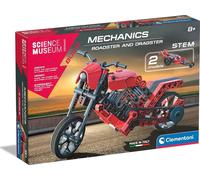 CLEMENTONI Science&Play Laboratoire mécanique Roadster et Dragster 2en1