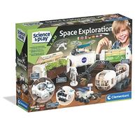 Clementoni Science & Play - NASA Space Exploration - Jeu Scientifique 7 Ans (Italien, Anglais, Français, Allemand, Espagnol, Néerlandais, Polonais), Made in Italy, 19312 Exclusivité Amazon