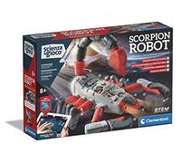 Clementoni – Kit robotique Science Robotics Scorpion – Robot à assembler, Français, 8 ans