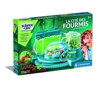 Clementoni | Science & Jeu - La Cité des Fourmis pour Enfants 7 Ans+ | Fourmilière à Construire avec Modules Transparents, Gel, Serre Botanique, Graines et Outils | Jeu Éducatif Nature et Insectes