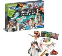 Clementoni - Sciences et jeu - L'histoire de la vie sur Terre - Réalité Virtuelle - Plus de 50 expériences - Fabriqué en Italie