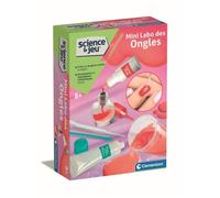 Clementoni - Sciences et Jeu - Mini Labo des ongles - Crée ton propre vernis a ongles - Des 8 ans