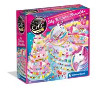 Clementoni Set-Crazy Chic-My Unicorn, Handmade Kids, Making Kit, Friendship Brac
