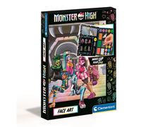 Clementoni Coffret maquillage Monster High Face Art pour enfants Multicolore 18788