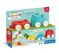 Clementoni Soft Clemmy Touch & Play Train Sensoriel Playset Avec Blocs M