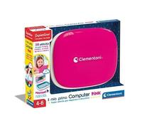 Clementoni- Space-Le Mon Premier Pink-Laptop Jouet 4 Ans, Centre Activ