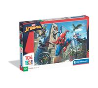 Clementoni Puzzle enfant Spider-Man 104 pièces, 6 ans et + – Marvel