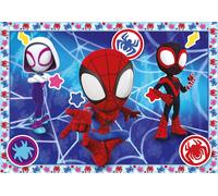 Clementoni Spidey Kinder Puzzle 30 pièces - Puzzle Spidey 33,5 x 23,5 cm pour enfants à partir de 3 ans - Jeu d'adresse de Clementoni 20285
