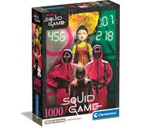 Clementoni Squid Game Puzzle 1000 pièces adulte - Puzzle adulte en 70 x 50 cm - Puzzle adulte sophistiqué de Clementoni 39859