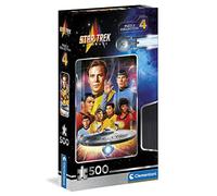 Clementoni - Star Trek - Film Culte - Puzzle de Collection de 500 Pièces - Jeu de Patience et de Réflexion - Format Portrait - Image Net - 49 x 36 Cm - À Partir de 14 Ans