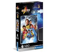 Clementoni - Star Trek - Film Culte - Puzzle de Collection de 500 Pièces - Jeu de Patience et de Réflexion - Format Portrait - Image Net - 49 x 36 Cm - À Partir de 14 Ans