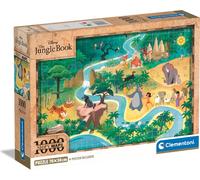 Clementoni - Story Maps Puzzle - Le Livre de la Jungle de Disney ( 1000 pièces) ( 39813)