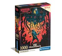 Clementoni | Stranger Things Puzzle 1000 Pièces pour Adultes | Netflix Chapitre The Piggyback | Poster Inclus | Jeu de Société | Format 70×50 Cm | Jeu de Société Écoresponsable