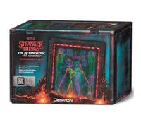CLEMENTONI - Stranger Things - Puzzle Cadre Lumineux Démogorgon dès 14 Ans - 520 pièces - Effet 3 Images avec Lumière - pour Fans Série Netflix - The Morphing Collection