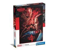 Clementoni- Stranger Things Things-1000 Pièces, Puzzle Netflix, Divertissement pour Adultes-Fabriqué en Italie, 39763