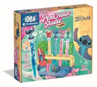 Clementoni | Stylos Stitch à Personnaliser pour Enfants 6+ | Activité Créative DIY | Plus de 25 Accessoires Inclus | Personnages Disney | Coffret Loisirs Créatifs | Idée Cadeau |PenCreator Studio