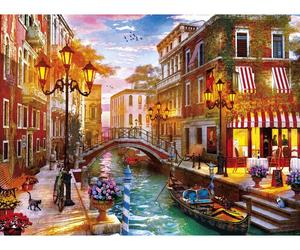 Clementoni Sunset over Venice Jeu de puzzle 500 pièce(s) Paysage