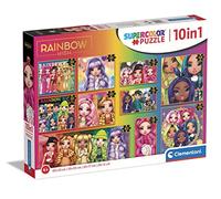 Clementoni Supercolor 10 in 1-Rainbow High Progressifs (60, 2x48, 4x30, 3x18 Pièces), Enfants 4 Ans, Puzzle Dessin Animé-Fabriqué en Italie, 20273