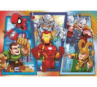Clementoni Supercolor 104 Pièces Maxi - Marvel Superhero