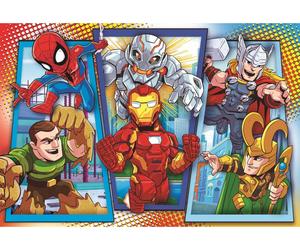 Clementoni Supercolor 104 Pièces Maxi - Marvel Superhero