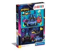 Clementoni Supercolor Batwheels Puzzle 60 pz Fumetti