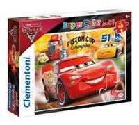 Clementoni Puzzle Cars 3 – 60 pièces – Pour enfant de 3 ans et plus