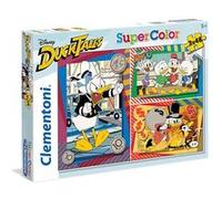 Clementoni Supercolor Puzzle - Duck Tales - 3 x 48 Pièces - Disney, 25226, Multi-Colour G