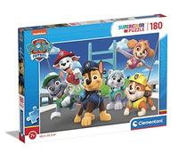 Clementoni | Supercolor Puzzle Pat'Patrouille pour Enfants 7 Ans+ | 180 Pièces | Puzzle Éducatif Recyclé | Personnages Colorés Nickelodeon | Développe Logique et Observation | Activité Famille