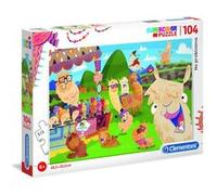Clementoni – Puzzle enfant Le Lama – 104 pièces