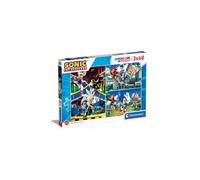 Clementoni Supercolor Sonic the hengehog Jeu de puzzle 144 pièce(s) Dessins animés