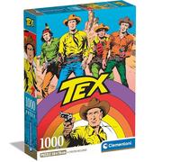 Clementoni Tex Puzzle 1000 Pièces, Puzzle Bd Illustrations D'Auteur