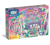 Clementoni The Message Pens - Personnalisez les stylos colorés avec perles, autocollants et lettres pour enfants de 6 ans et plus