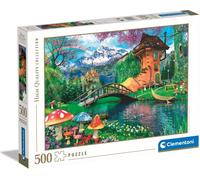 Clementoni The Old Shoe House Puzzle 500 pièces - Puzzle 500 pièces enfants & adultes en 49 x 36 cm - Puzzle Enfants de Clementoni 35522