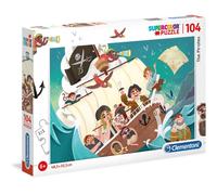 Clementoni The Pirates Jeu de puzzle 104 pièce(s) Occupations