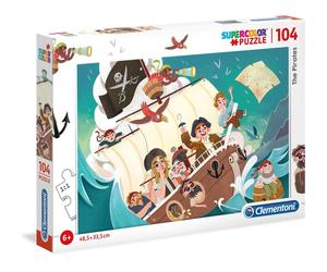 Clementoni The Pirates Jeu de puzzle 104 pièce(s) Occupations