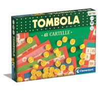 Clementoni - Tombola Classique en Plastique, Jeu de Table pour garçons 6 Ans et Adultes, pour 2 Joueurs, idée Cadeau fabriquée en Italie, Langue Italienne, 16512